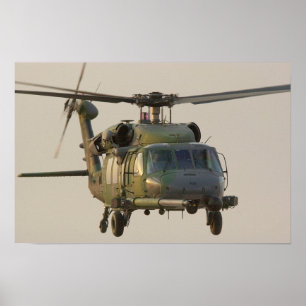 Affiches HH-60G pavent l'affiche d'hélicoptère de faucon