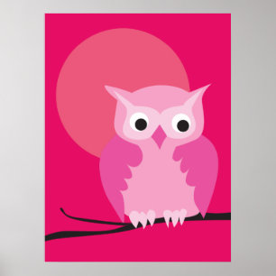 Affiches hibou 10