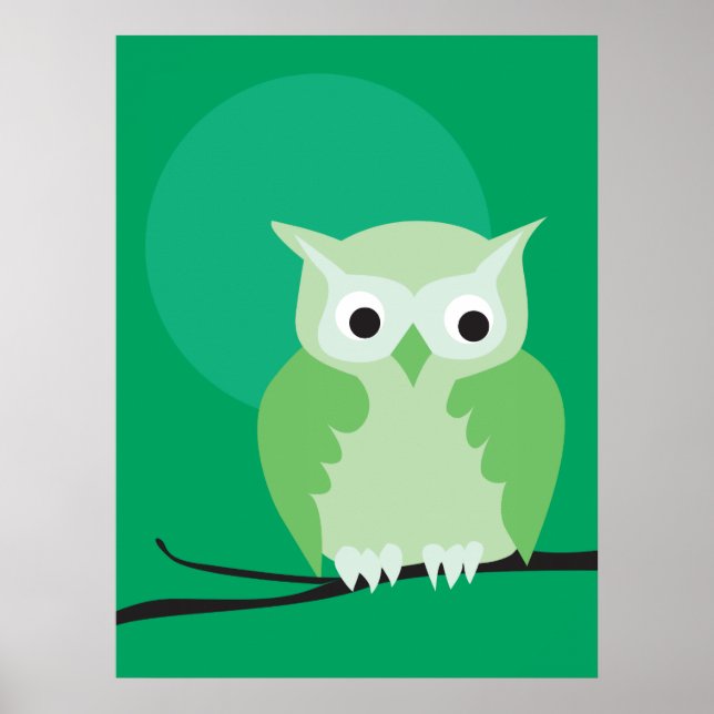 Affiches hibou 2 (Devant)