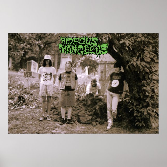 Affiches Hideous Mangleus Vintage Photo '89 (Devant)
