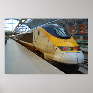 Affiches High speed train