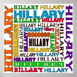 Affiches Hillary Clinton