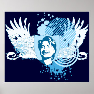 Affiches hillary clinton 08. hi-fi. v1.