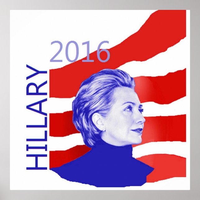 Affiches Hillary Clinton 2016 (Devant)