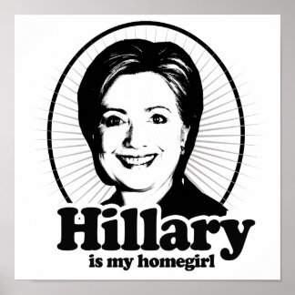 Affiches HILLARY EST MON HOMEGIRL -.png