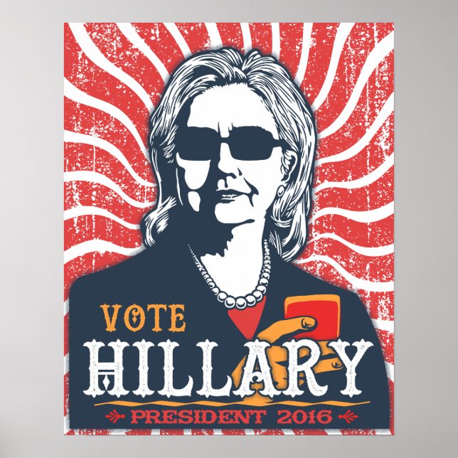 Affiches Hillary Shades (Devant)