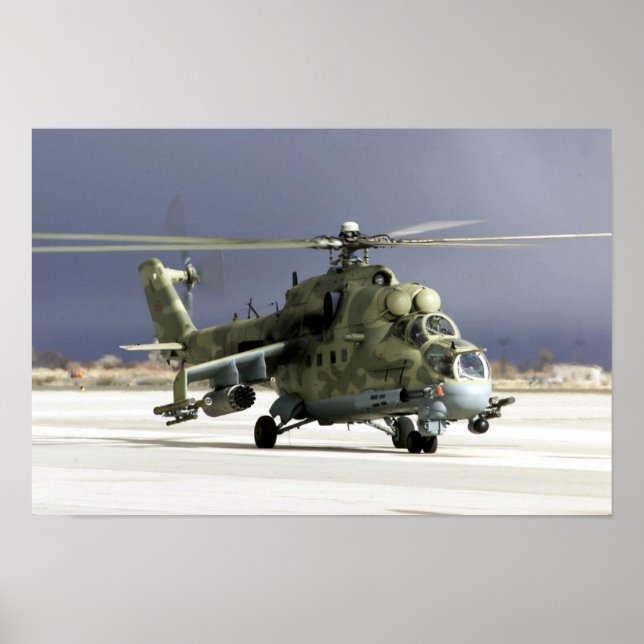 Affiches Hind MI-24 (Devant)