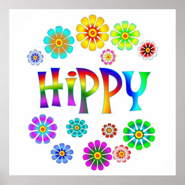 AFFICHES HIPPIE (Devant)