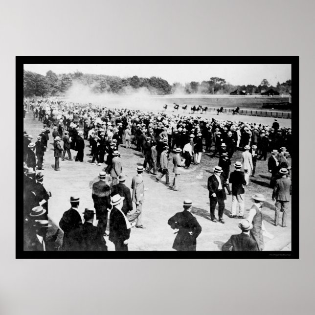Affiches Hippodrome de Saratoga 1913 (Devant)