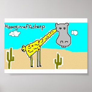 Affiches Hippogiraffasheep