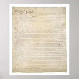 Affiches Histoire de la Constitution des États-Unis