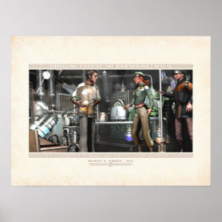 Affiches Histoires de glisse : Laboratoire de Rognvald (24x