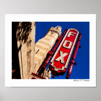 Affiches Historic Fox Theater à Atlanta en Géorgie - Petit