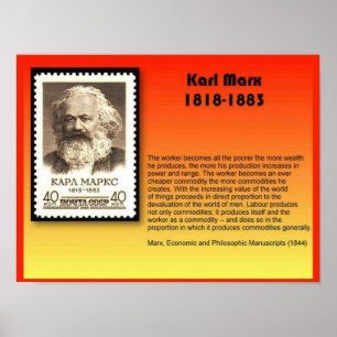 Affiches History, Politics, Karl Marx 1818-1883
