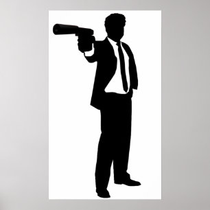 AFFICHES HITMAN. DE MAFIA