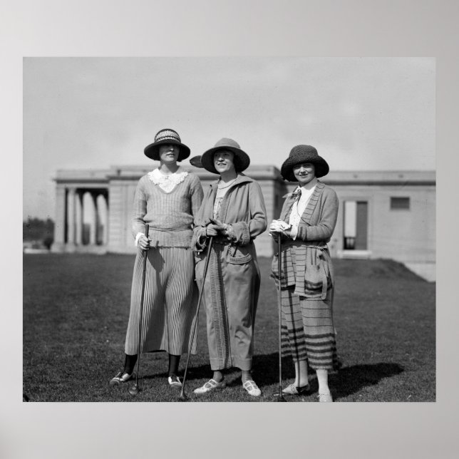 Affiches Hitting the Links in Style : 1923 (Devant)