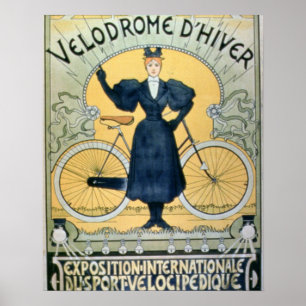 Affiches "Hivernal Cycle Racing Track", Exposition internat
