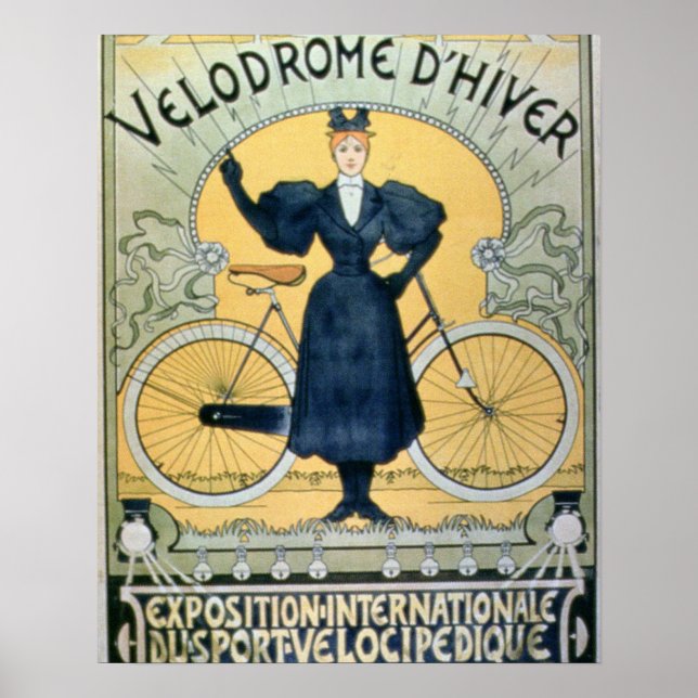 Affiches "Hivernal Cycle Racing Track", Exposition internat (Devant)