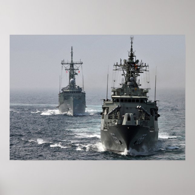 Affiches HMAS Sydney HMAS Ballarat (Devant)