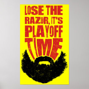 Affiches Hockey Playoff Beard