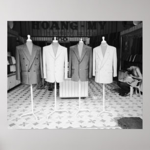 Affiches Hoi An Vietnam, des costumes sur mesure pour aller