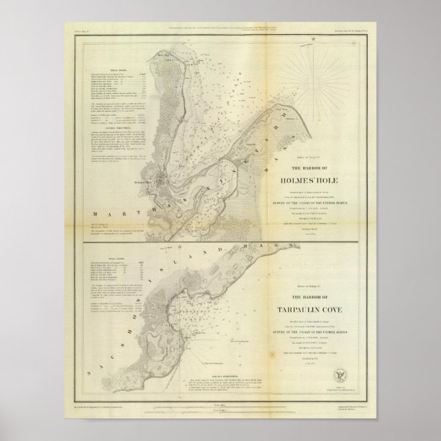 Affiches Hole de Holmes, Tarpaulin Cove (Devant)