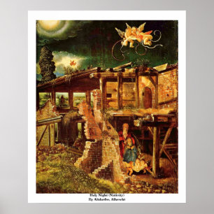 Affiches Holy Night (Nativity) By Altdorfer, Albrecht