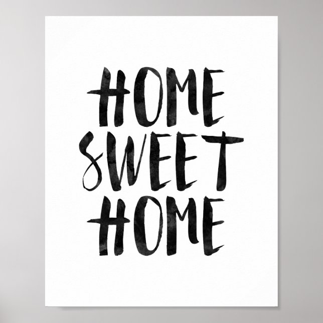Affiches Home Sweet Home (Devant)