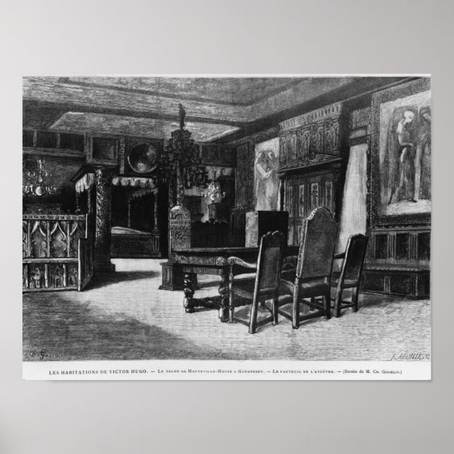 Affiches Homes of Victor Hugo (Devant)