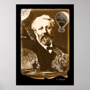 Affiches Hommage à Jules Verne
