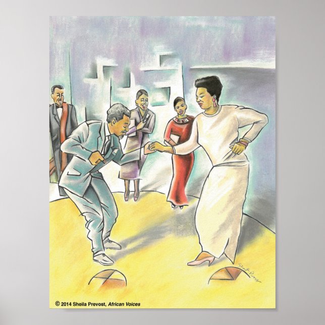 Affiches Hommage à Maya Angelou & Amiri Baraka (Devant)