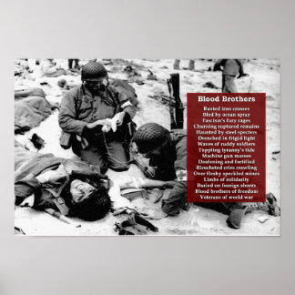 Affiches Hommage militaire aux frères Blood
