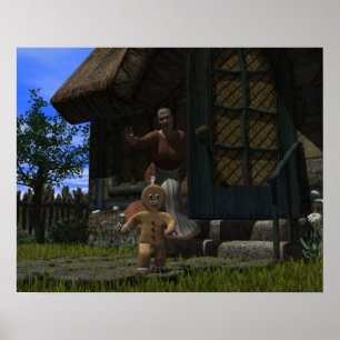 Affiches Homme de pain d'épice