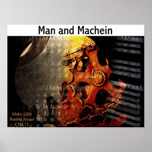 Affiches Homme et Machien
