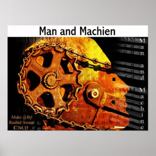 Affiches Homme et Machien