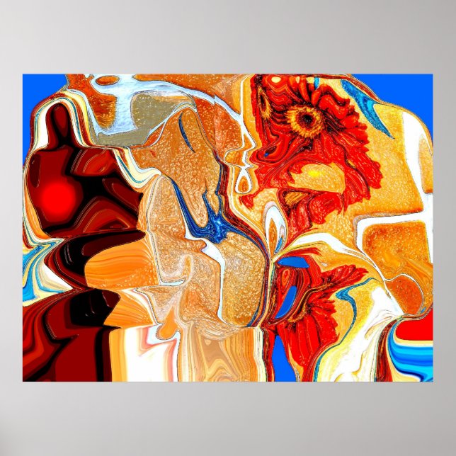 Affiches Homme et Réchauffement climatique (Devant)