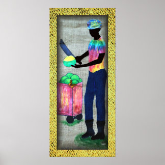 Affiches 'Homme gelé'