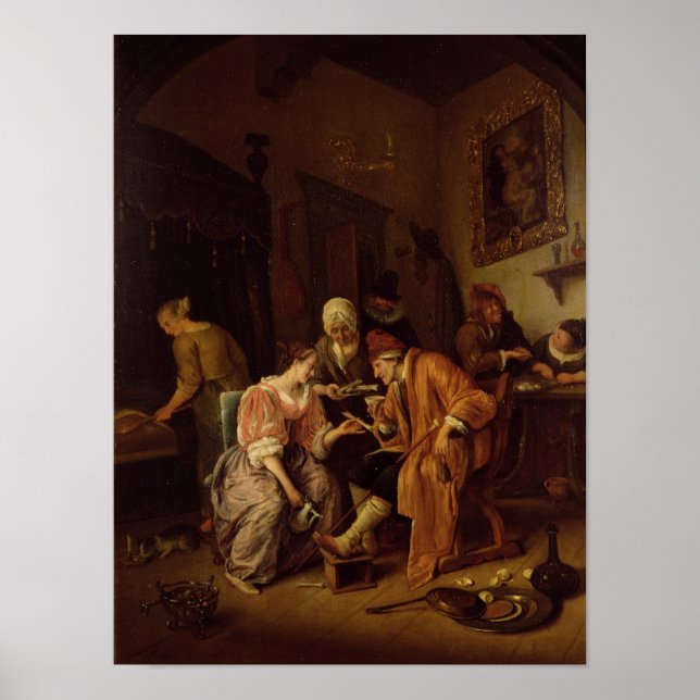 Affiches Homme malade (Devant)