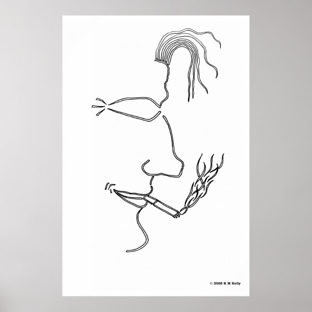 AFFICHES HOMME MINIMAL (Devant)