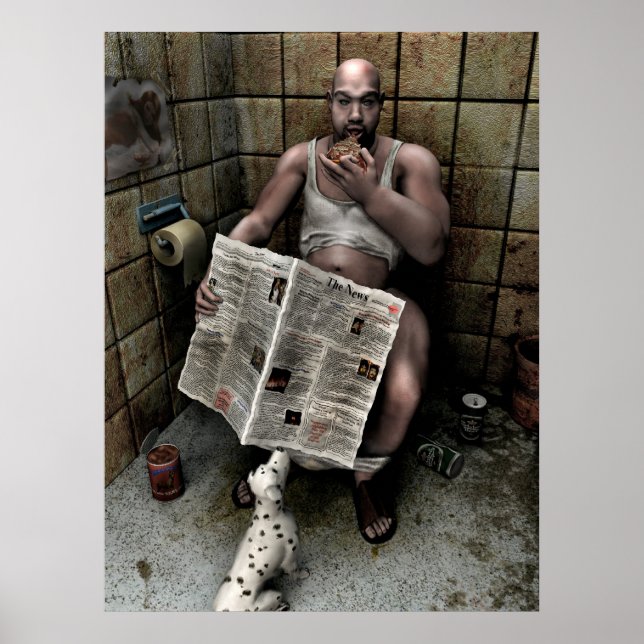 Affiches homme sale (Devant)