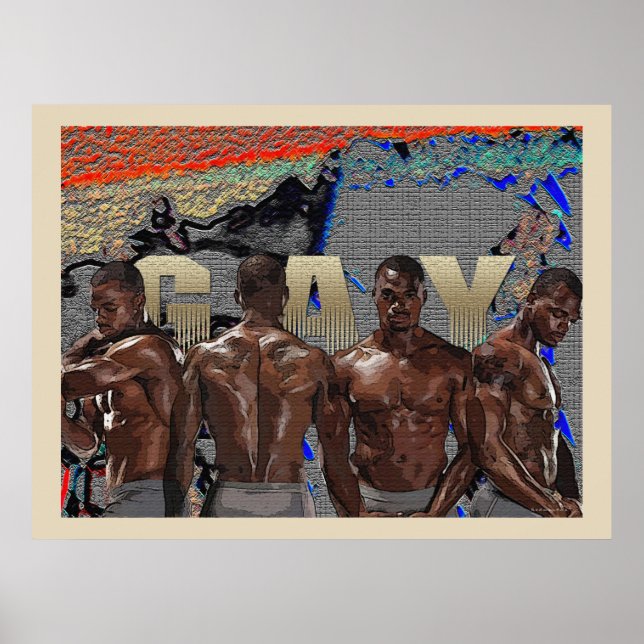 Affiches Hommes gays (Devant)