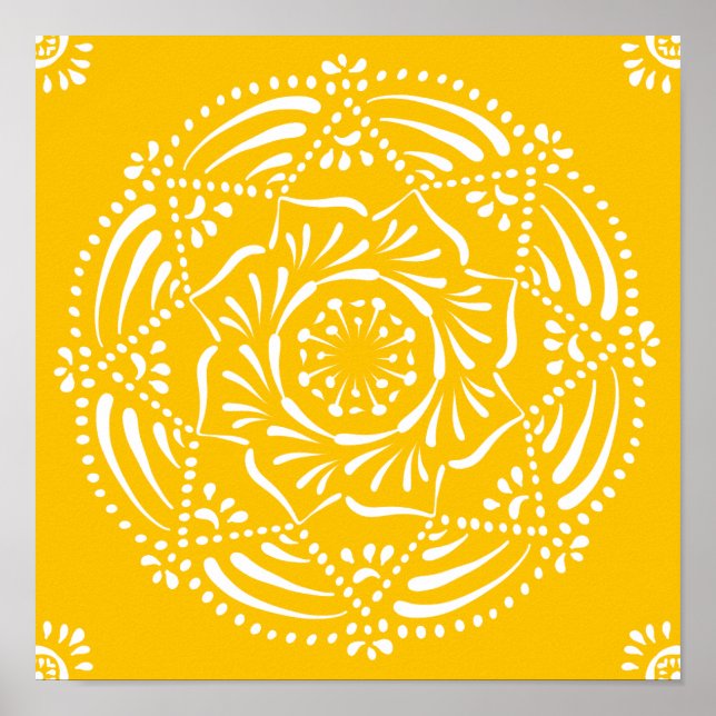 Affiches Honey Mandala (Devant)