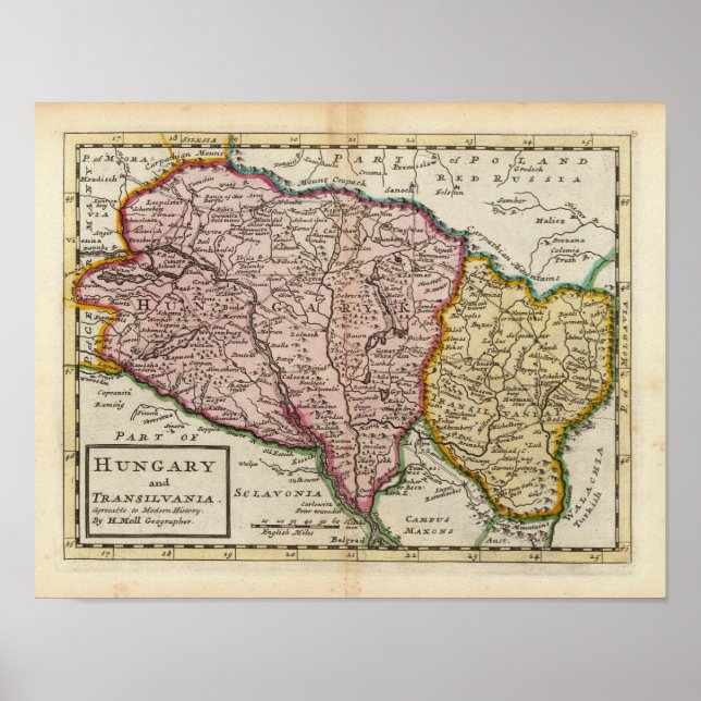 Affiches Hongrie et Transsilvanie (Devant)