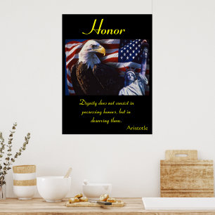 Affiches Honorer les rouleaux avec une force de feu inégalé