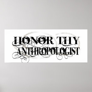 Affiches Honorez Thy anthropologue