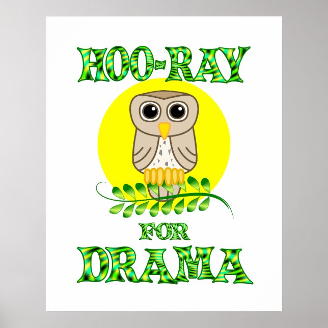 Affiches Hoo-Ray pour le drame (Devant)