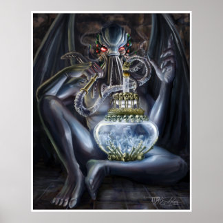 Affiches Hooka V2 de Cthulhu