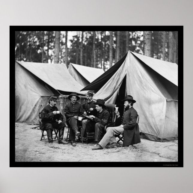 Affiches Hôpital Stewards à Petersburg, VA 1864 (Devant)