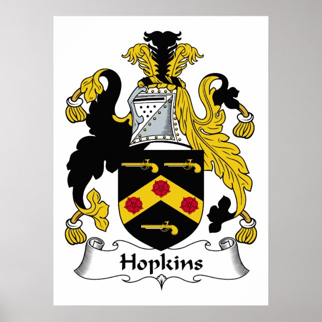 Affiches Hopkins Family Crest (Devant)