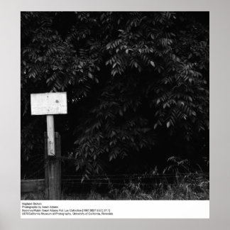 Affiches Hopland Station par Ansel Adams